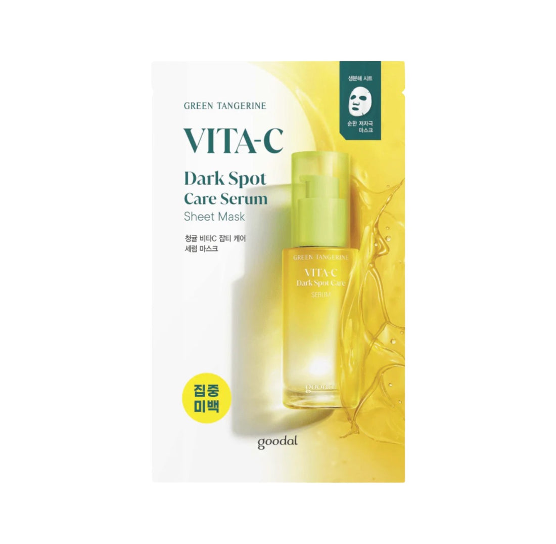 Goodal - Green Tangerine Vita C Serum Sheet Mask 30ml