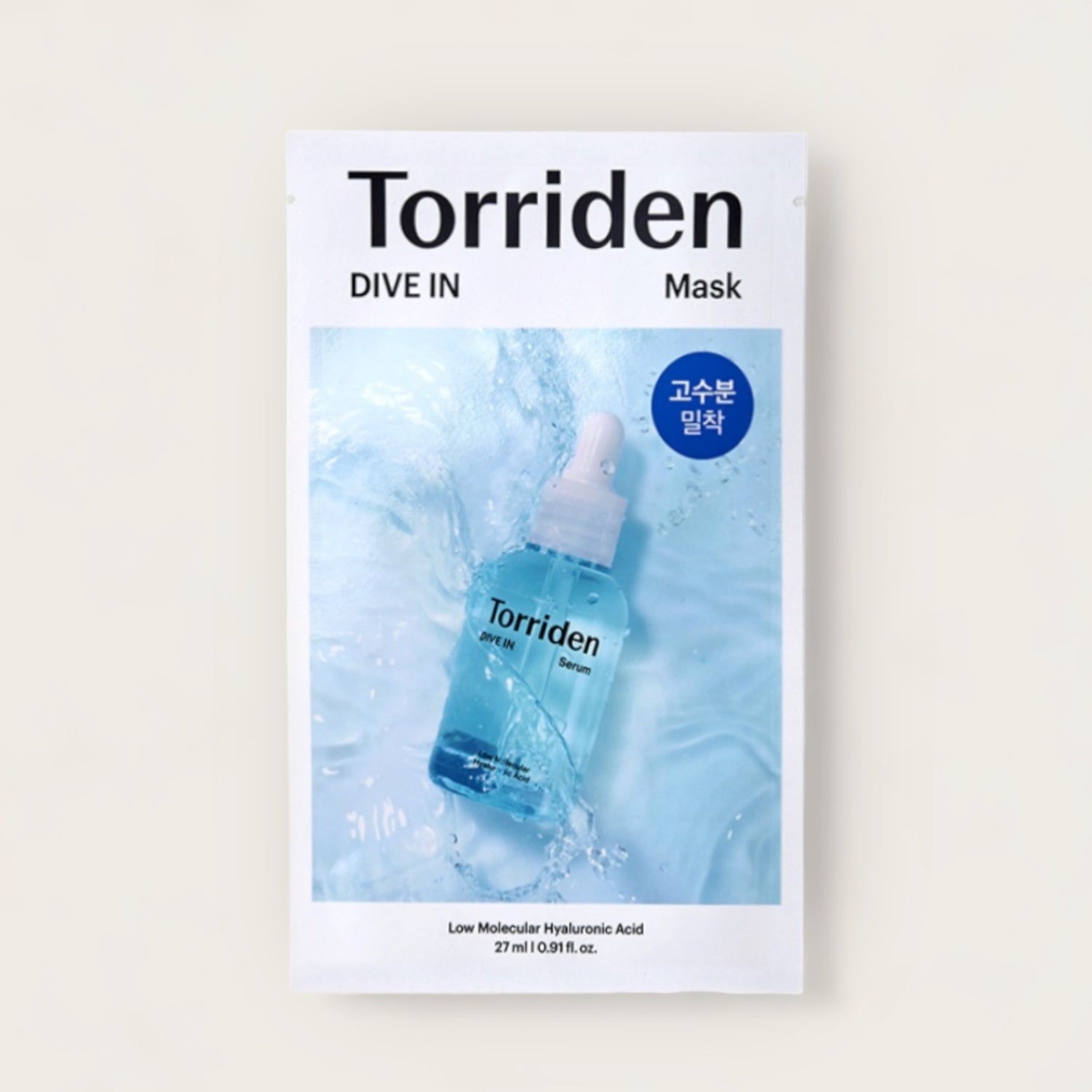 Torriden - DIVE IN Low molecular Hyaluronic acid Mask x 1